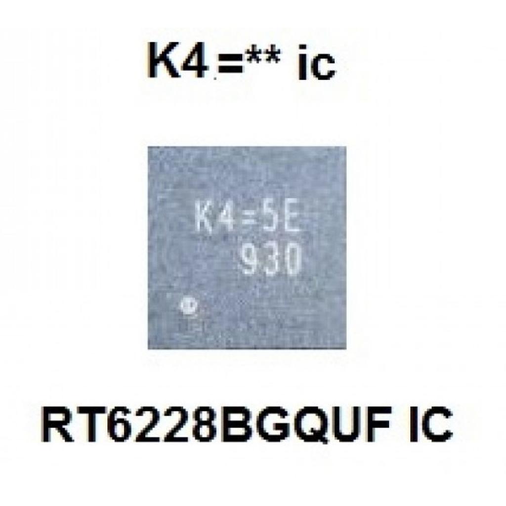 [RT6228BGQUF] Convertitore Step-Down RT6228B 3.3V LDO K4