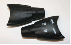 [SA-KS01-A] COVER CHIAVE GUSCIO KEY LESS 4 TASTI PER AUTO SAAB 93 95 9.3 9.5 9-3 9-5