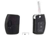 COVER CHIAVE GUSCIO PER FORD FOCUS COMPLETO 3 TASTI CMAX FIESTA KUGA MONDEO SMAX