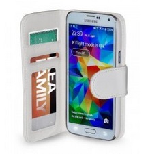 COVER GALAXY A3 FLIP ORIZ WHITE
