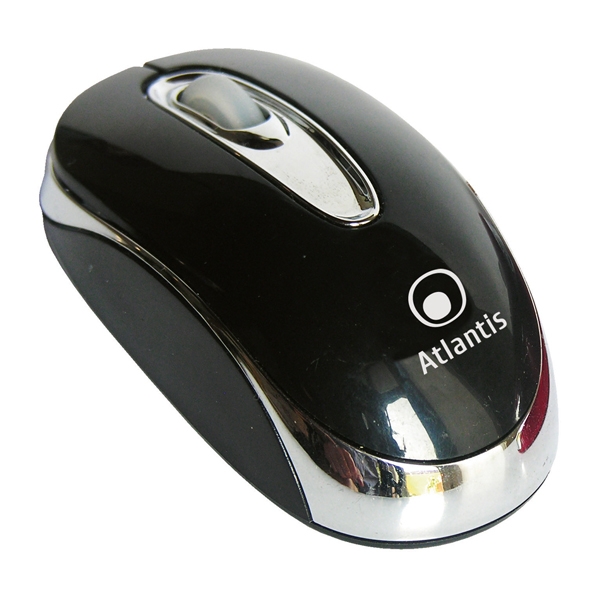 [07774] MINI MOUSE OTTICO COLORE NERO/ARGENTO