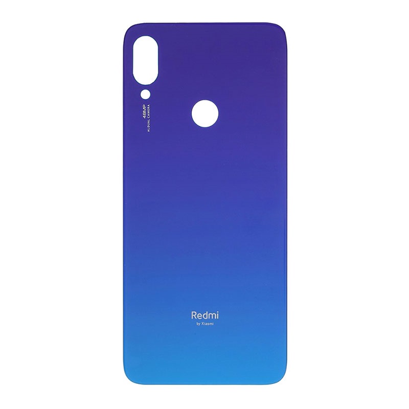 Cover Scocca Posteriore Compatibile per Xiaomi Redmi Note 7 M1901F7G - Blu