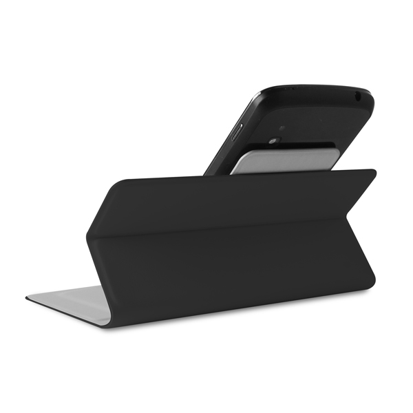 COVER SLIM UNIV.+VANI L CARTA NERO/GRIGIo