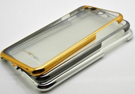 COVER TPU GALAXY CORE PRIME TRASPARENTE CON BORDO SILVER+PELLICOLA VETRO TEMPERATO
