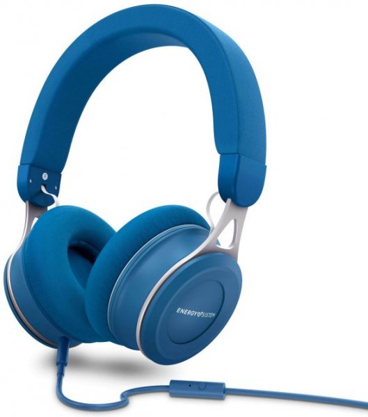 CUFFIA HEADPHONES URBAN 3 MIC BLUE
