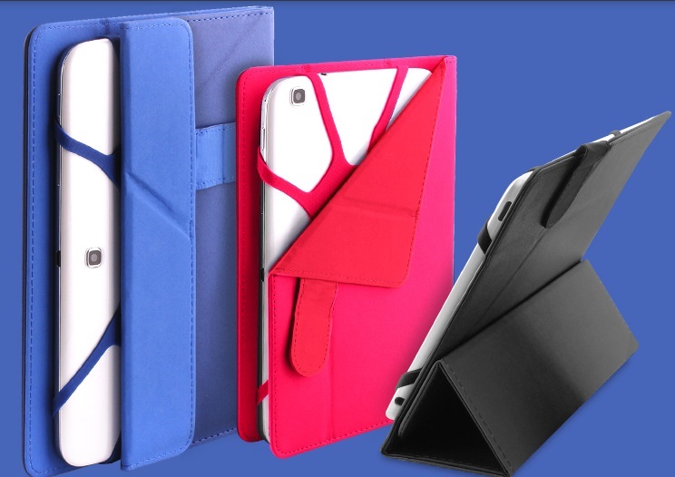 CUSTODIA + COVER UNIVERSALE TABLET 7" BLACK