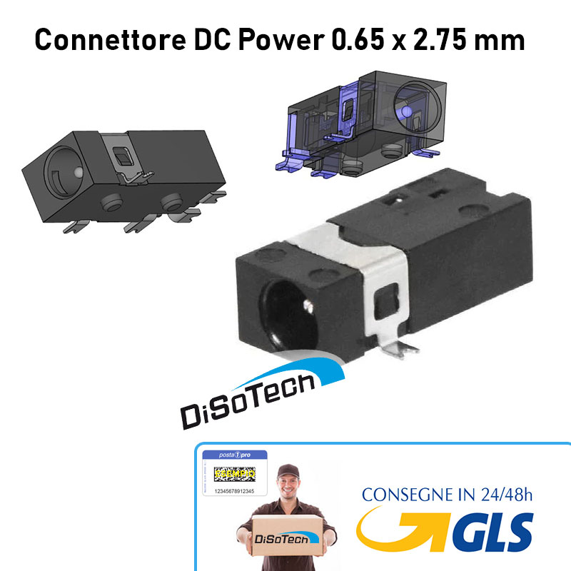DC Power connettore per dispositivi Tablet 2.75mm Mediacom