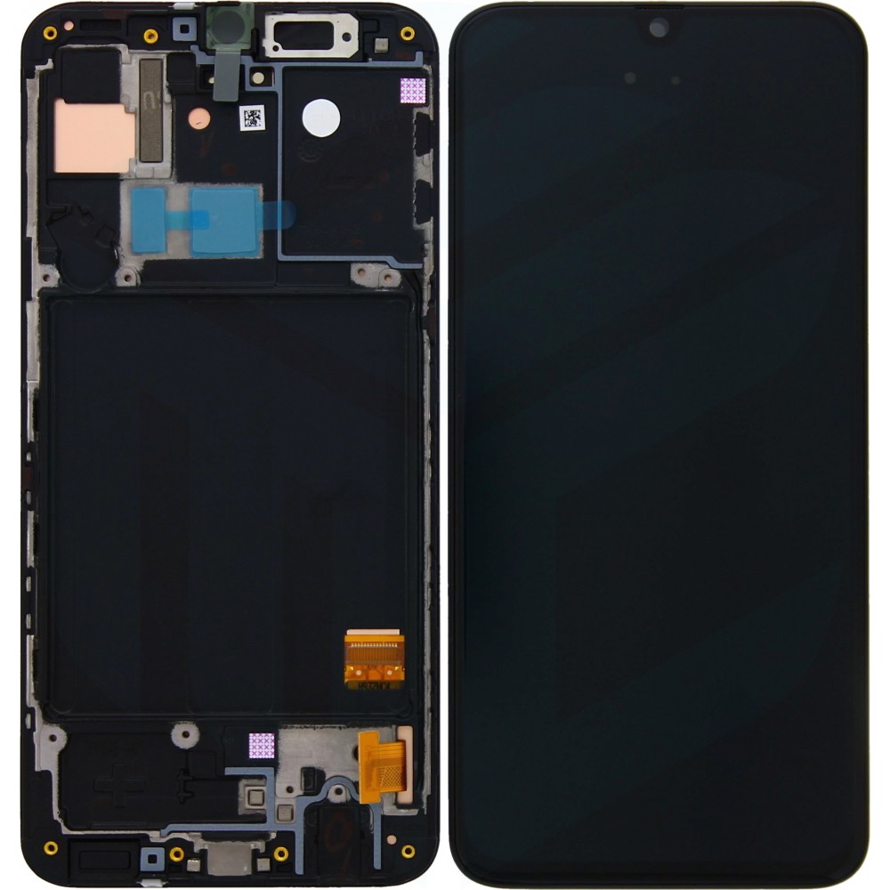 Display Lcd completo di touch screen e frame Originale per Samsung Galaxy A40 SM-A405F - Nero
