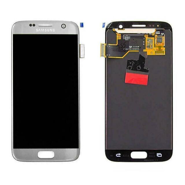 Display Lcd completo di touch screen Originale per Samsung Galaxy S7 SM-G930 - Silver