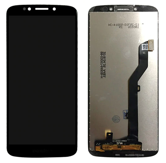 [DST-01796] Display Lcd completo di touch screen per Motorola Moto G6 Play XT1922 - Nero