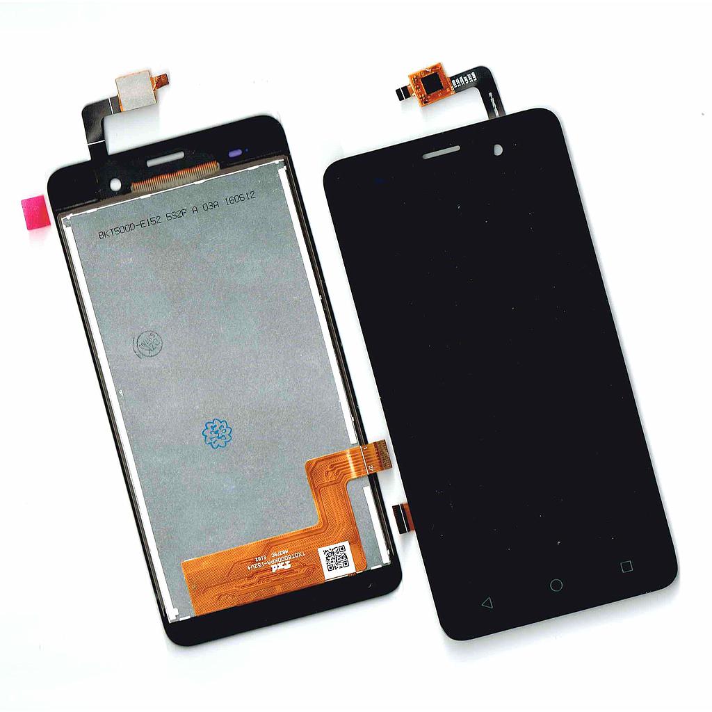 Display LCD + touch screen compatibile per Wiko Jerry - Nero
