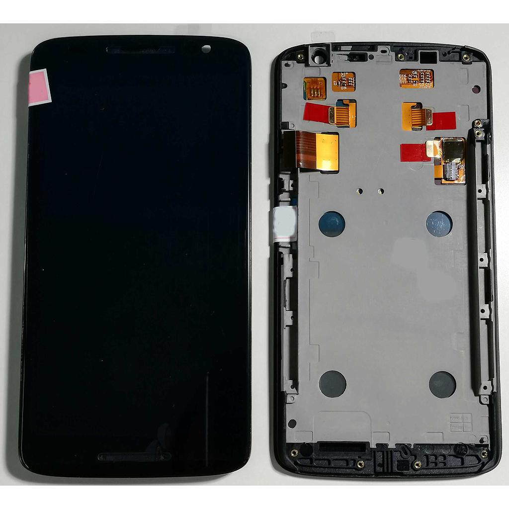Display Lcd + Touch Screen + Frame per Motorola moto X Play Nero - XT1562