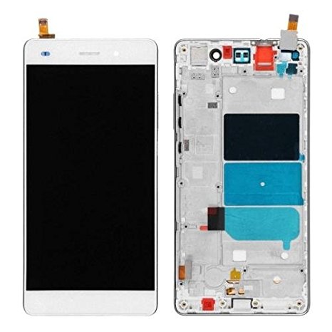 DISPLAY LCD + TOUCH SCREEN PER HUAWEI P8 LITE SMART GR3 TAG-L01 - BIANCO