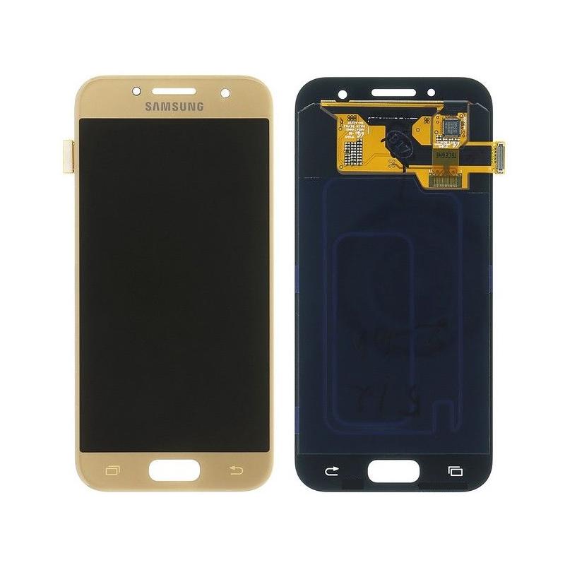 Display Lcd + Touch Screen per Samsung A3 2017 GH97-19732B Oro