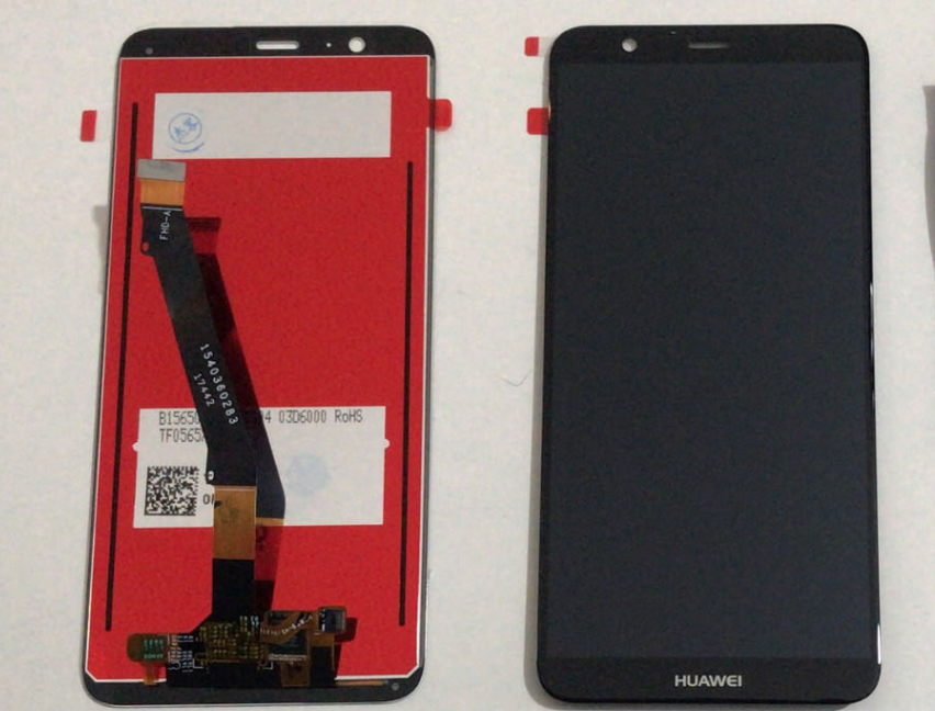 DISPLAY LCD +TOUCH SCREEN VETRINO per HUAWEI P SMART FIG-LX1 NERO