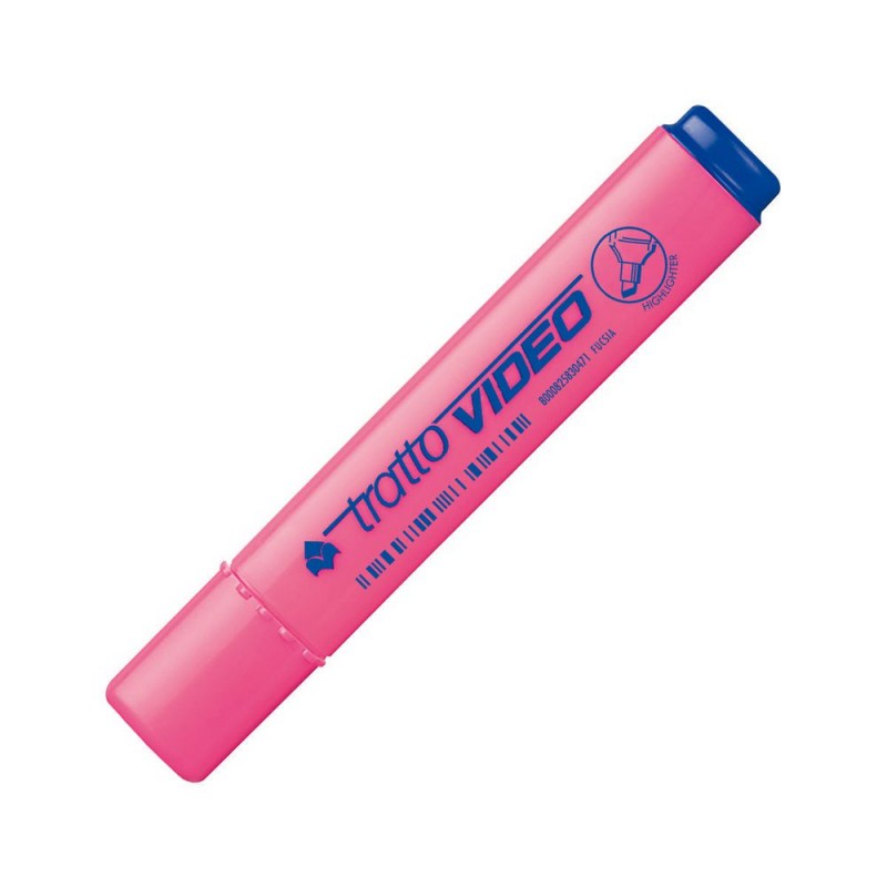 Evidenziatore Tratto Video Fucsia