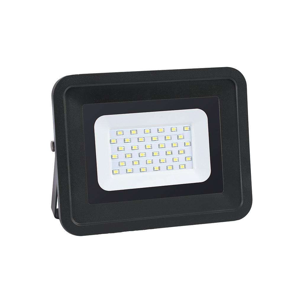Faro LED SMD FLOODLIGHT Nero 30W IP65 4500K Naturale
