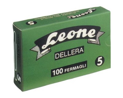 [DST-03706] Fermagli zincati Dellera - punta rotonda - N 6 - 49 mm - conf. da 100 fermagli