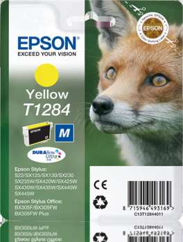 [08726] CARTUCCIA EPSON T1284 GIALLO