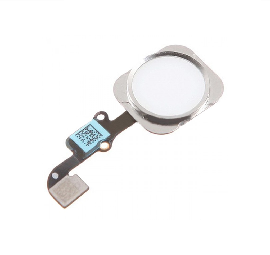 [115DST] Flat Tasto Home per iPhone 6 Silver