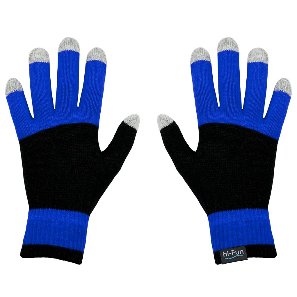 GUANTO TOUCH SCREEN MAN BLU