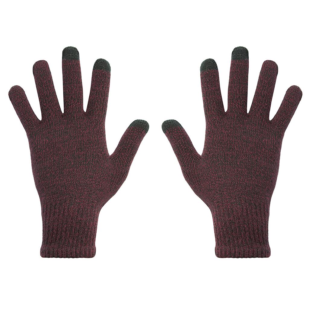 [15074] GUANTO TOUCH SCREEN MAN BORDEAUX