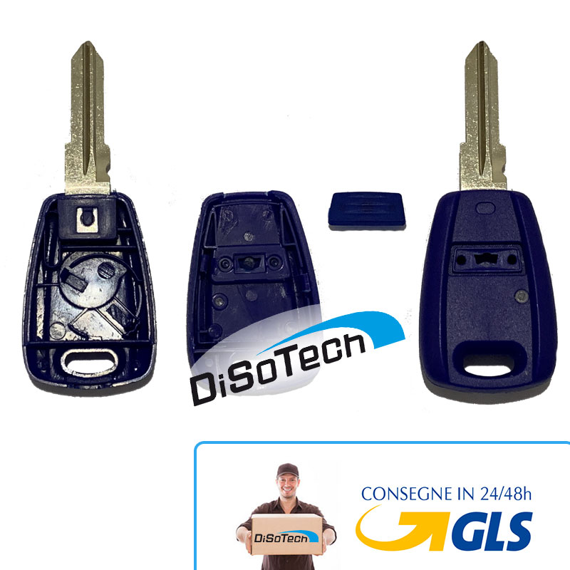 Guscio Blu per chiave Fiat Punto Doblò Stilo Bravo Lama NON ESTRAIBILE