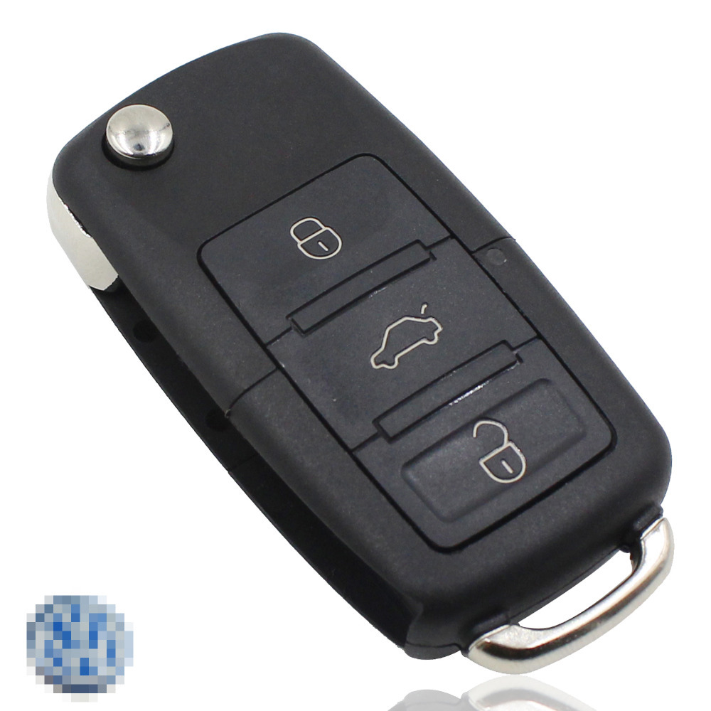 Guscio di ricambio chiave per Volkswagen, Golf 3 Pulsanti