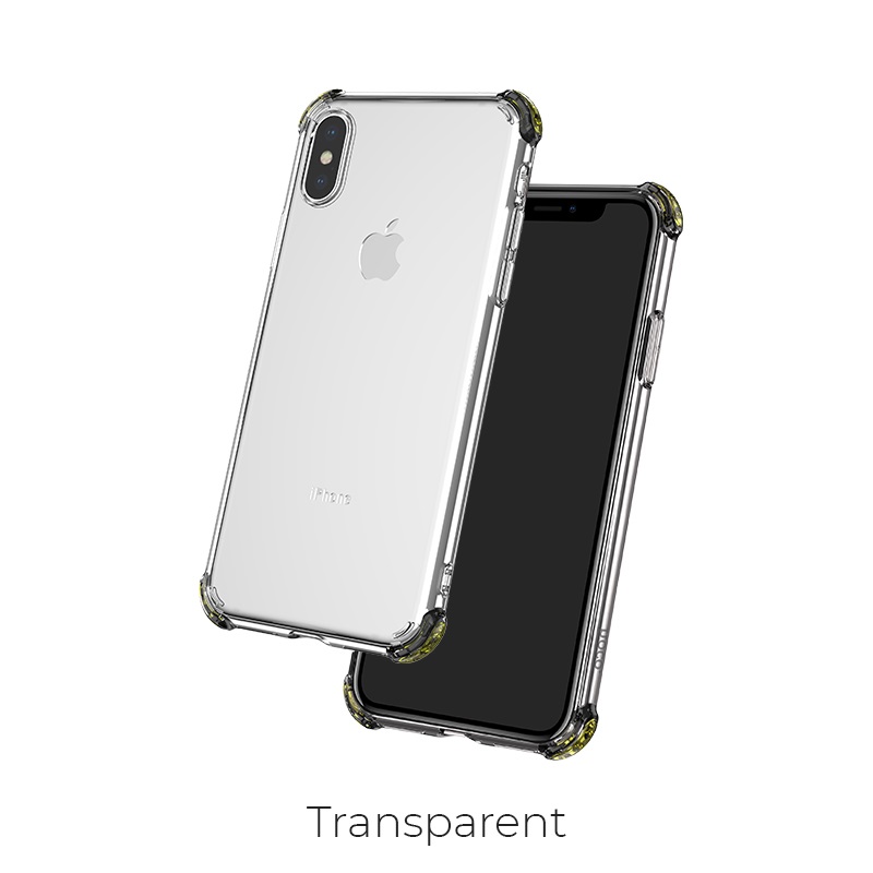 [ICE.X.TR] HOCO Ice Shield Cover trasparente TPU per iphone X/XS
