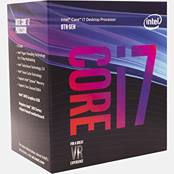 [BX80684I78700] INTEL CPU COFFEE LAKE I7-8700 6 CORE 3.20GHZ SOCKET LGA1151 12MB CACHE BOXED