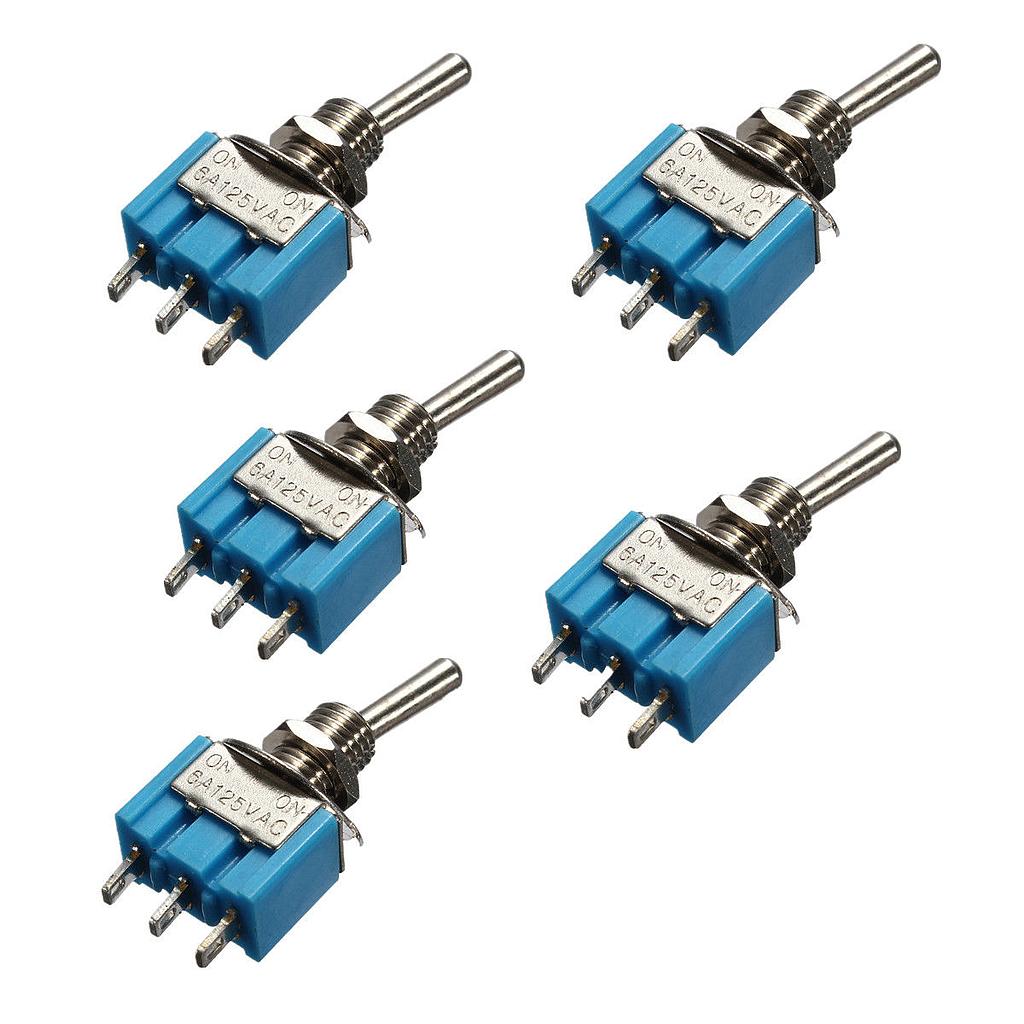 [82-DST] Interruttore a levetta 3Pin 250V 3A