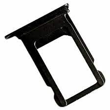 [DST-04157] IPHONE 8 CARRELLO SLOT slitta ALLOGGIO SIM NERO SIDERALE PER APPLE