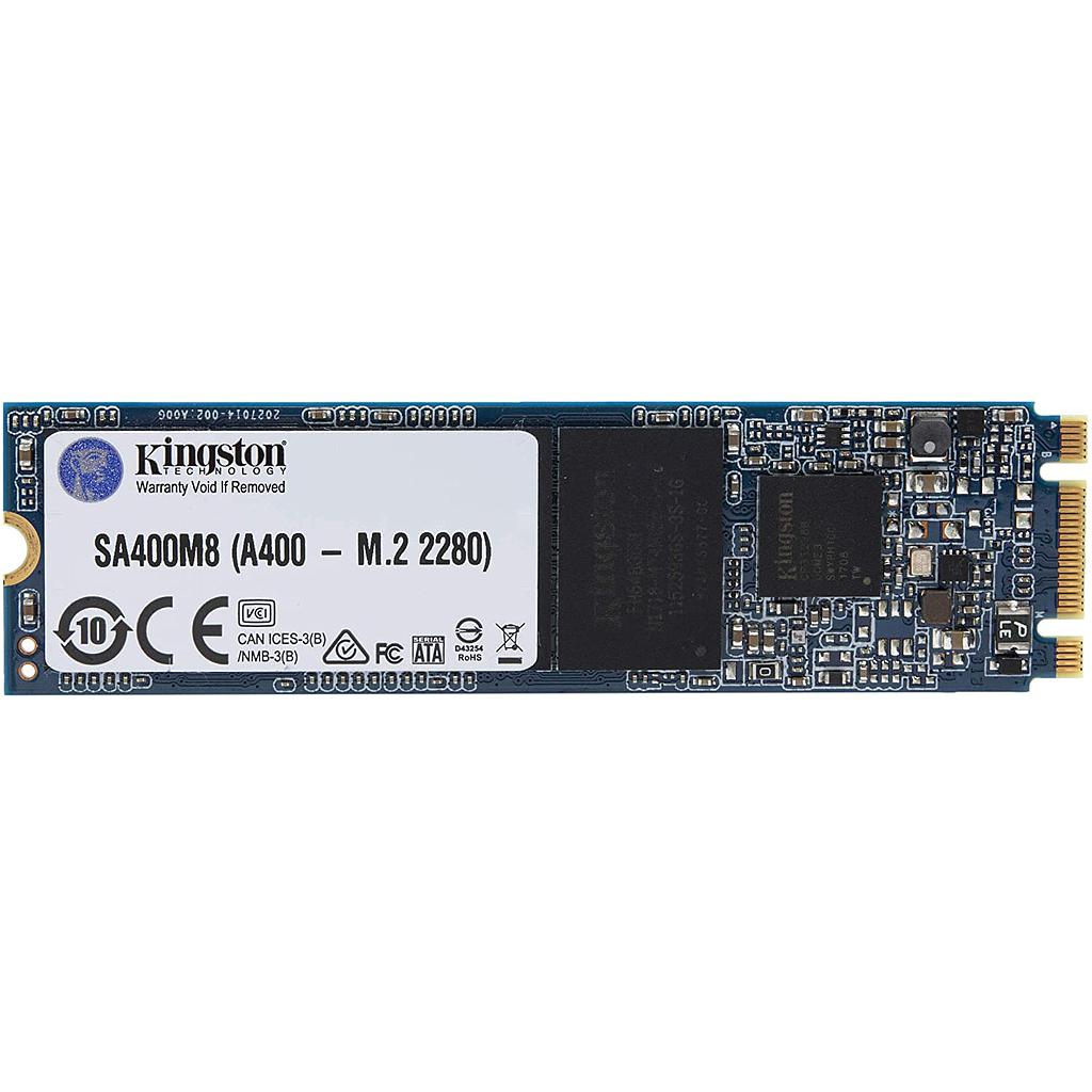 Kingston A400 SSD SA400M8/480G Unità a Stato Solido Interne M.2 2280, 480 GB