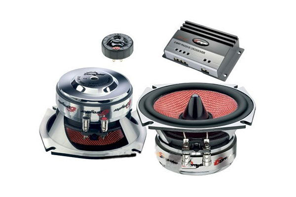Kit Coassiali Dragster 2 vie + Crossover 50W rms