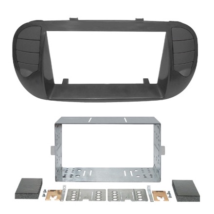 Kit di fissaggio per autoradio Doppio Din Fiat 500 Phonocar