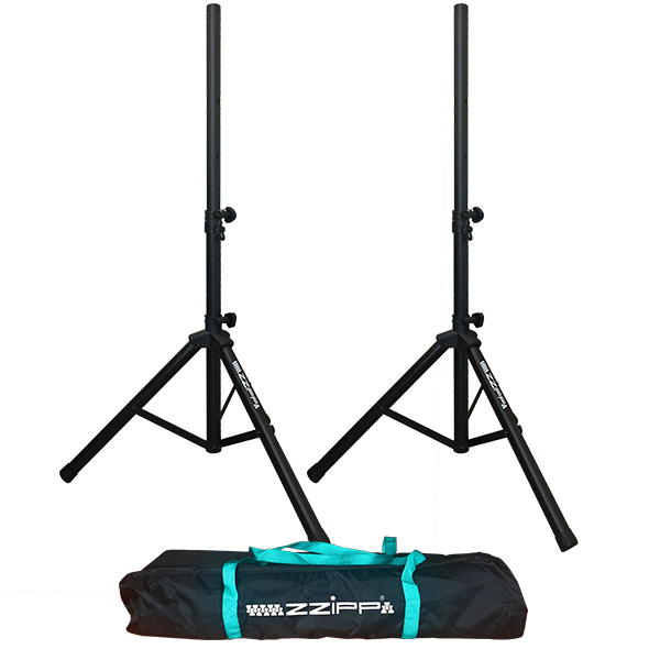 Kit SET 2 Stativi ZZIPP + Borsa 40Kg Alt. Max 120cm