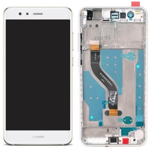 LCD HUAWEI P10 LITE BIANCO CON FRAME COMPATIBILE