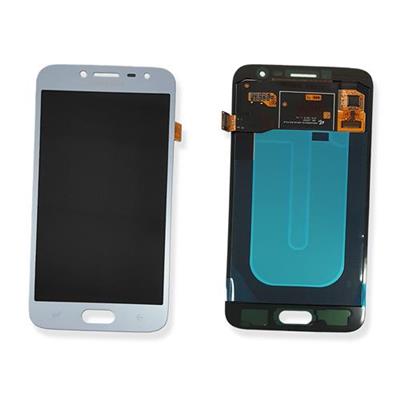 [GH97-21339B] LCD Samsung originale J2 2018 J250 Silver Blu