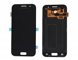 LCD + TOUCH FULLSET GALAXY A3 2017 (SM-A320F), NERO