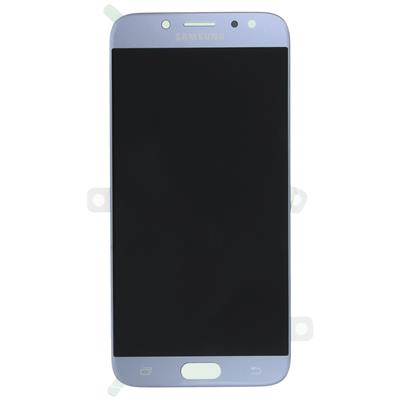 [GH97-20801B] LCD + TOUCH FULLSET GALAXY J7 (J730) 2017 DUOS, BLU SILBER