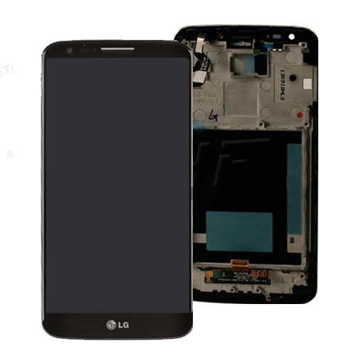 [122DST] LCD + Touch LG G2 D802 Nero con Display Originale e Touch Compatibile