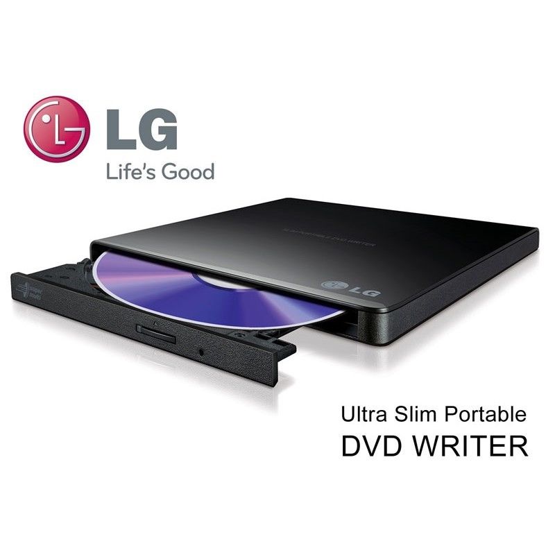[GP57EB40] Lettore e masterizzatore Esterno Slim LG GP57EB40 con connessione USB NERO