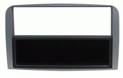 [3/335] Mascherina con foro ISO/Doppio Iso/Doppio DIN colore antracite Alfa 147-GT Phonocar
