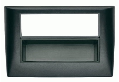 [3/341] Mascherina con foro ISO/Doppio Iso/Doppio DIN colore antracite Fiat Stilo Phonocar