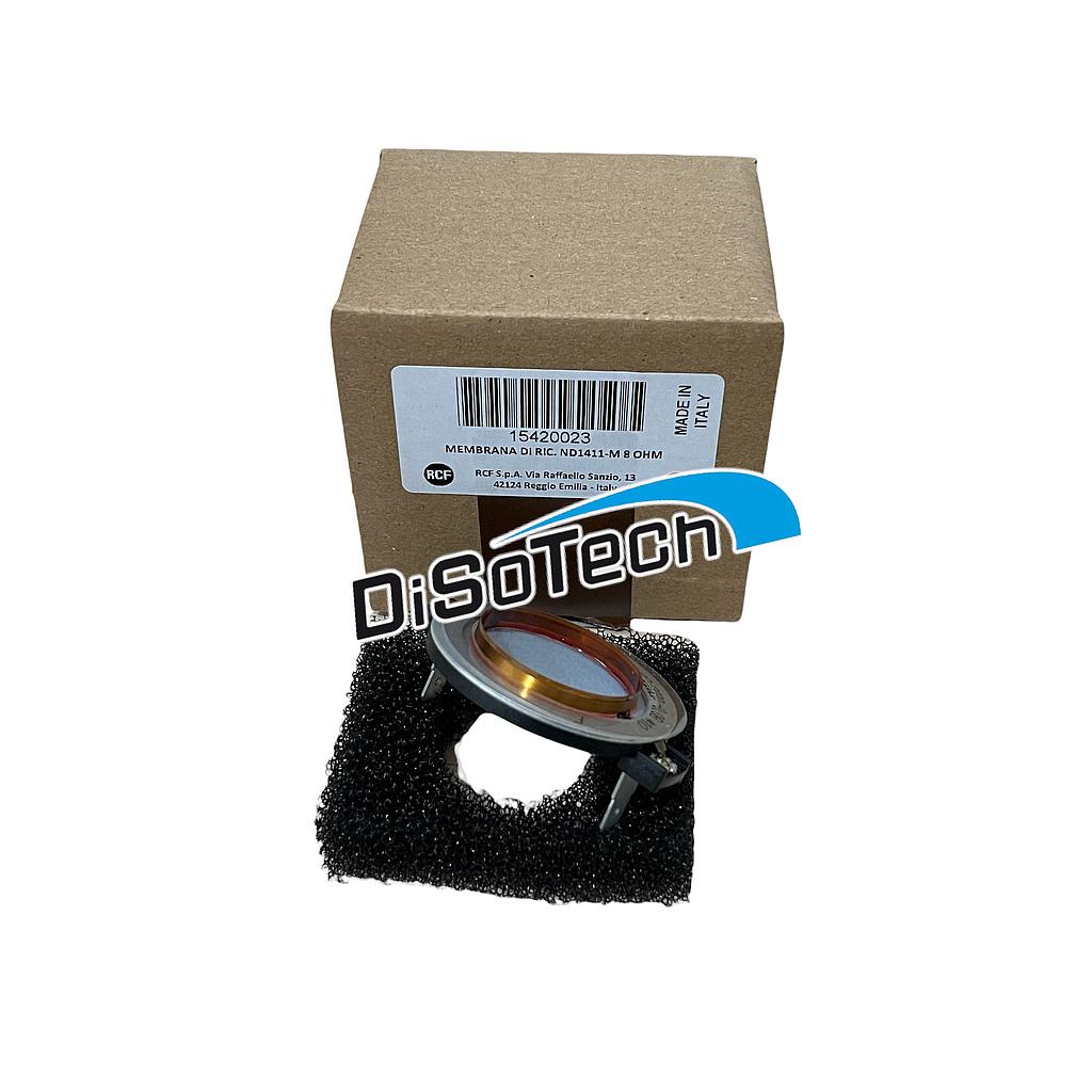 Membrana Tweeter RCF Originale ART315A 312A MKIII CD250-M 8 ohm ND1411 CD1411