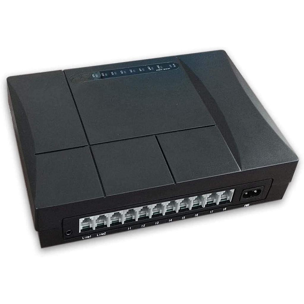 [MF208] MF208 Centralino Telefonico Analogico 2 linee urbana 8 interni MF208 Garanzia Italia