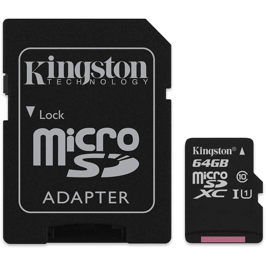 [14686] MICRO SD 64GB C10 KINGSTON