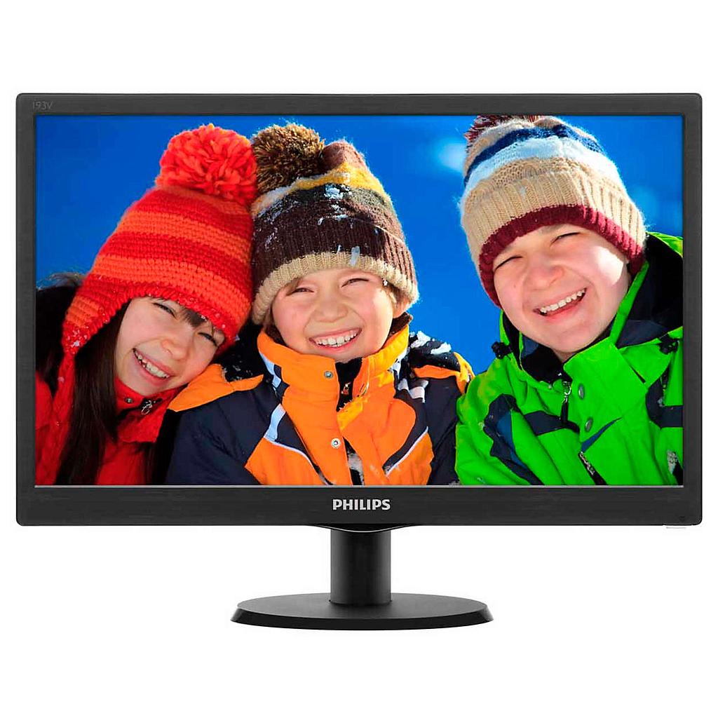 MONITOR PHILIPS LED 18,5" 193V5LSB2