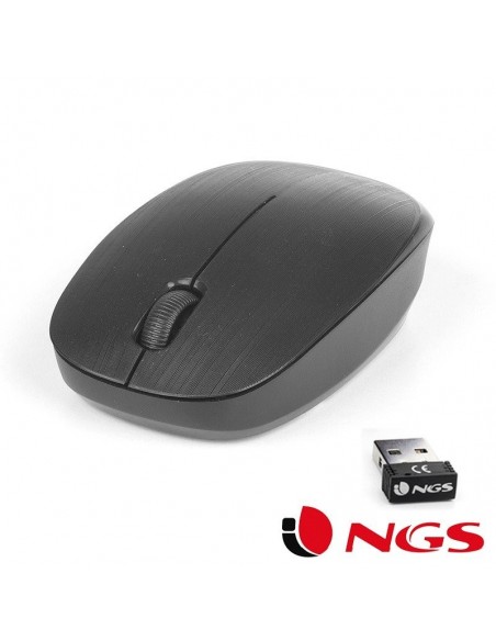 [FOG] Mouse Ottico Wireless NGS 1200DPI 3 tasti - Nero