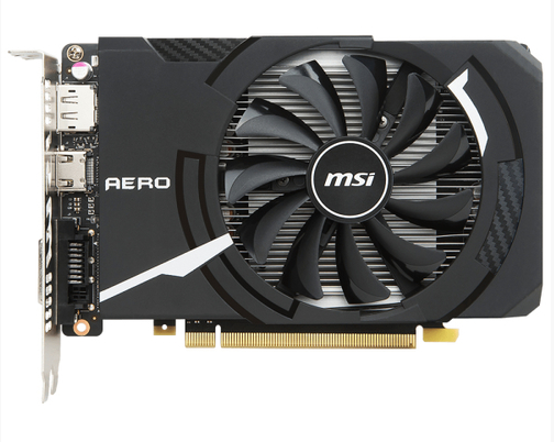 [GTX-1050-TI-AERO-ITX] MSI VGA GEFORCE GTX 1050 TI AERO ITX 4G OCV1 4GB GDDR5